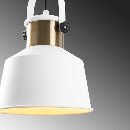 Retro Pendant Lamp Momo 26 White