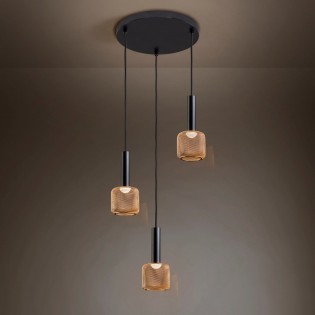 Lámpara colgante LED Sincro (3x5W)