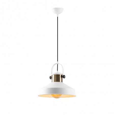 Lámpara de techo retro Momo 35 Blanco