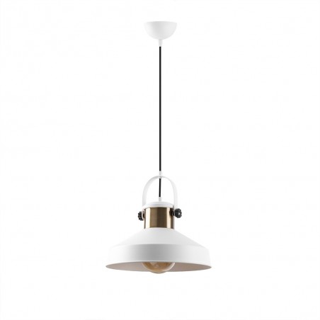 Retro Pendant Lamp Momo 35 White