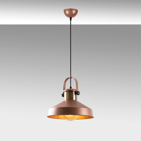 Lámpara de techo retro Momo 35 Cobre