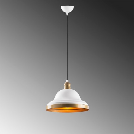 Pendant Lamp Momo 30 White/Gold