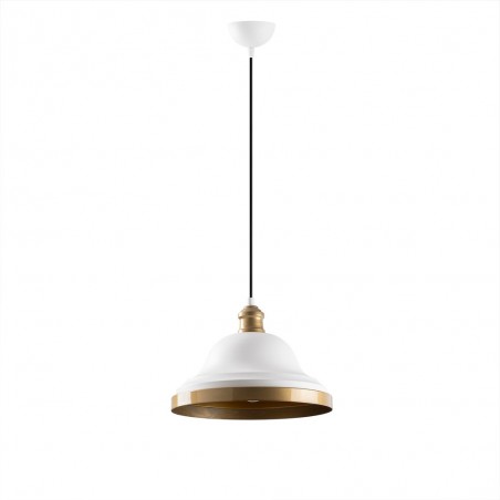 Pendant Lamp Momo 30 White/Gold