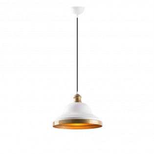 Pendant Lamp Momo 30 White/Gold