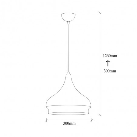 Ceiling Lamp Momo 30 White