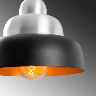 Ceiling Lamp Momo 31 Black/Silver