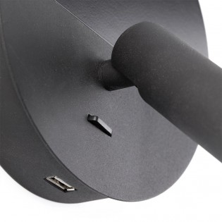 Aplique con lector LED y USB Costas (3W)