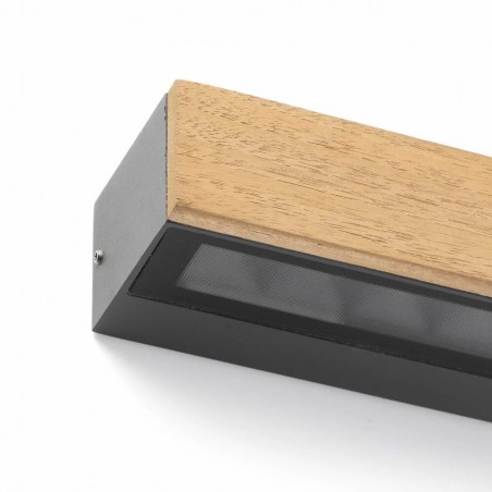 Aplique de exterior LED Doro Madera (2x6.5W)