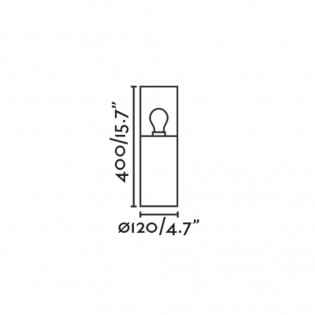 Baliza de exterior Kila 40