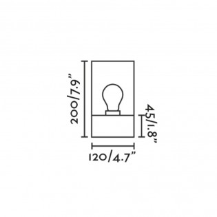 Outdoor Ceiling Flush Light Kila