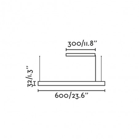 LED Ceiling Lamp Vico (15W)