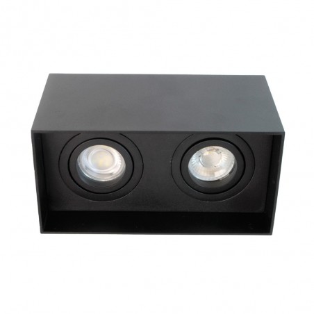 Surface spotlight Classic Black (2 lights)