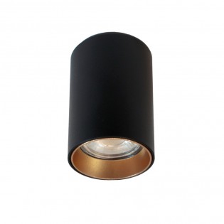 Foco de superficie Basic II Negro