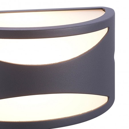 Aplique de exterior Classic II Negro