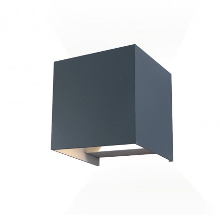 Aplique LED de exterior Leva Antracita (2x10W - 3000K)