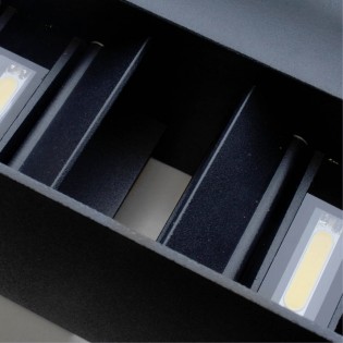 Aplique LED de exterior Leva II Antracita (4x5W)