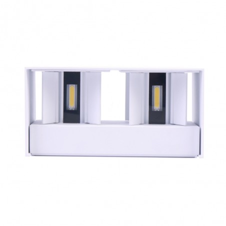Aplique LED de exterior Leva II Blanco (4x5W)