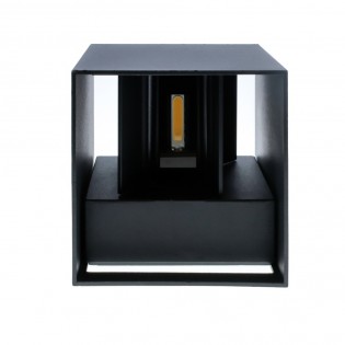 Aplique LED de exterior Leva Antracita (2x10W - 4000K)