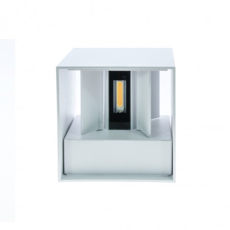 Aplique LED de exterior Leva Blanco (2x10W - 4000K)