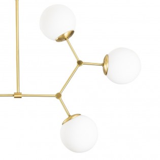 Lámpara colgante Mulen Oro (6 luces)