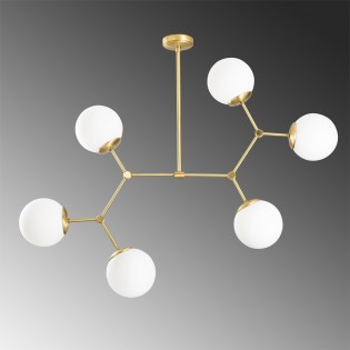 Pendant Lamp Mulen Gold (6 lights)