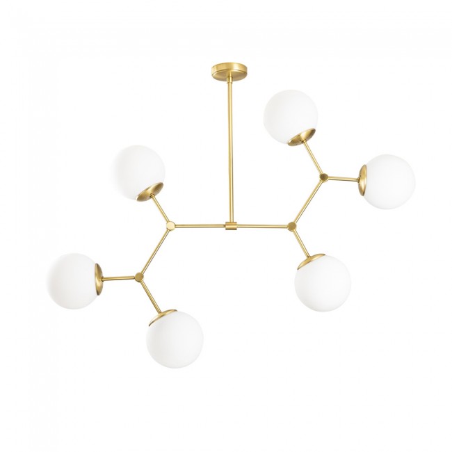 Pendant Lamp Mulen Gold (6 lights)