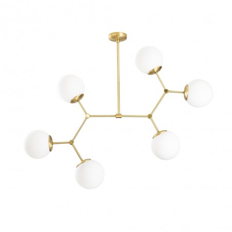 Lámpara colgante Mulen Oro (6 luces)
