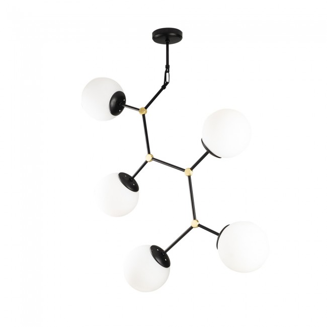 Lámpara colgante Mulen Negro (5 luces) Lámpara colgante Mulen Negro (5 luces)