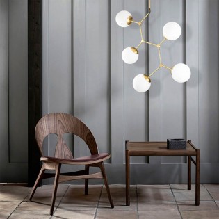 Pendant Lamp Mulen Gold (5 lights)