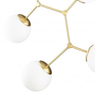 Lámpara colgante Mulen Oro (5 luces)