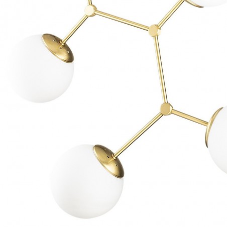 Lámpara colgante Mulen Oro (5 luces)