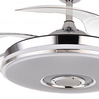 Ventilador Led con aspas plegables Noto (72W)