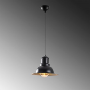Lámpara colgante Dodo 35 Negro