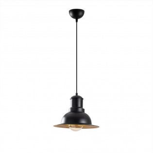 Lámpara colgante Dodo 35 Negro