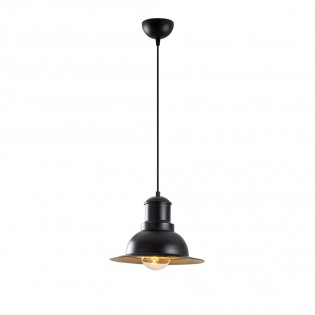 Lámpara colgante Dodo 35 Negro