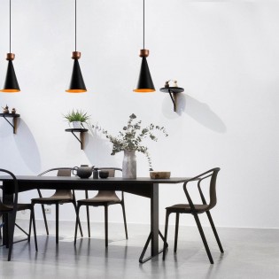 Ceiling Lamp Momo 19 Black/Copper