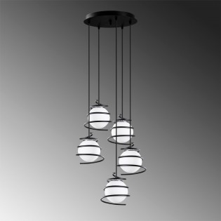 Lámpara colgante Galene (5 luces)