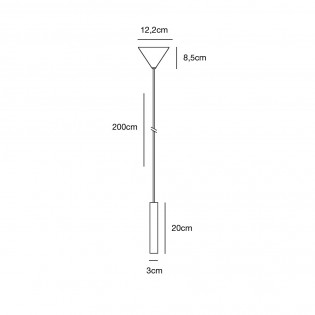 LED Pendant Lamp Omari (3.20W)