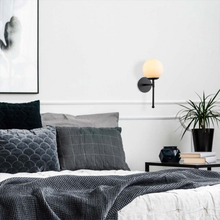 Wall Lamp Garet Black