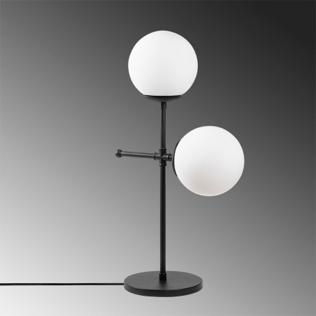 Table Lamp Garet Black (2 lights)