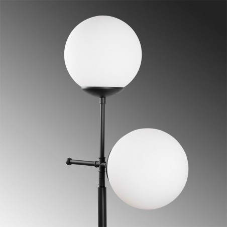 Floor Lamp Garet Black (2 lights)