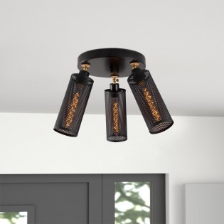 Plafón de techo Marismo (3 luces)