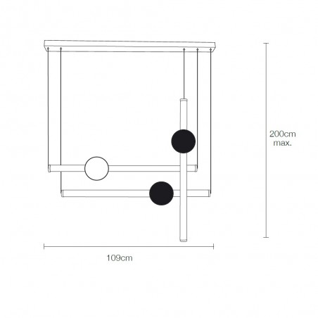 LED Ceiling Lamp Creanza (64W)