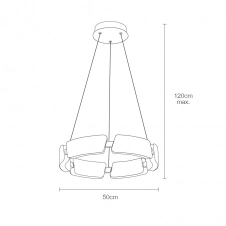 LED Ceiling Lamp Juliet (36W)