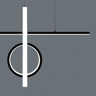 Lámpara colgante LED Exponentia (64W)