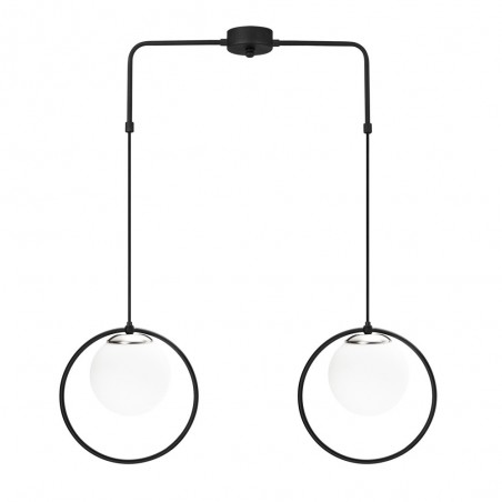 Lámpara colgante Escott II (2 luces)