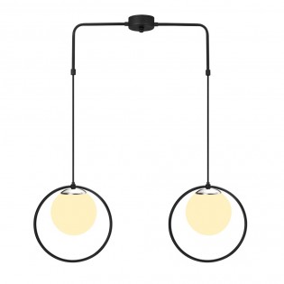 Lámpara colgante Escott II (2 luces)