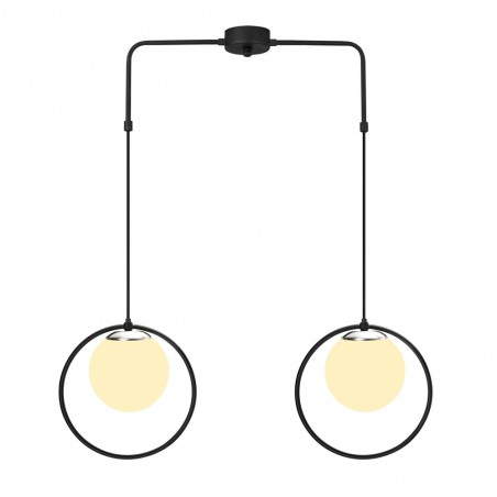 Lámpara colgante Escott II (2 luces)