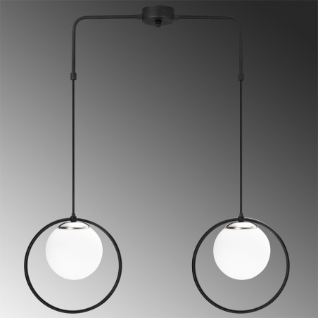 Lámpara colgante Escott II (2 luces)