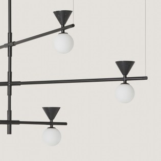 Lámpara colgante Oneta (6 luces)